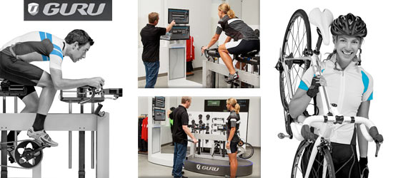 Our Guru bike-fitting service can make you feel like a new rider!